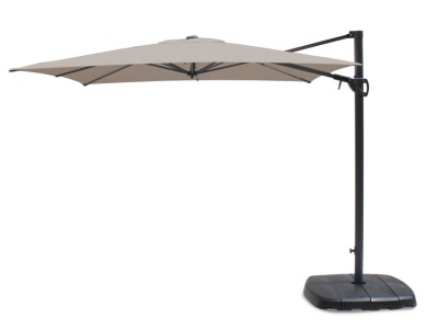 Kettler 2.5m Free Arm Square Parasol