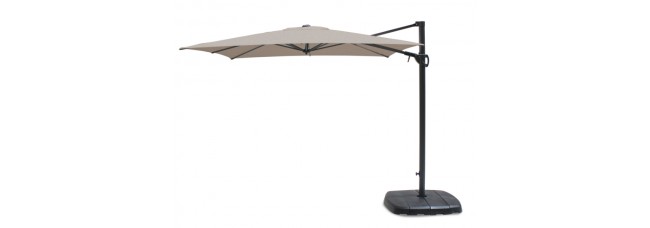 Kettler 2.5m Free Arm Square Parasol