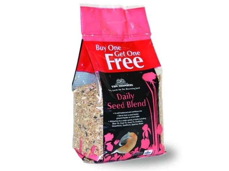 Tom Chambers Daily Seed Blend - 2kg Buy One Get One Free!