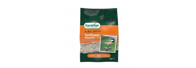 Gardman No Mess Sunflower Hearts