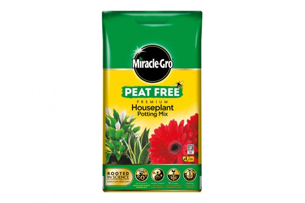 Miracle-Gro Peat Free Houseplant Potting Mix - 10L