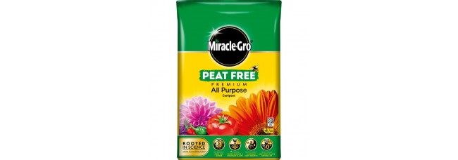 Miracle-Gro Peat Free Premium All Purpose Compost - 40L