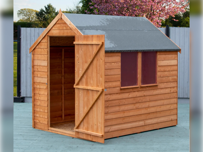 Shire 7x5 Overlap Value Shed with Window