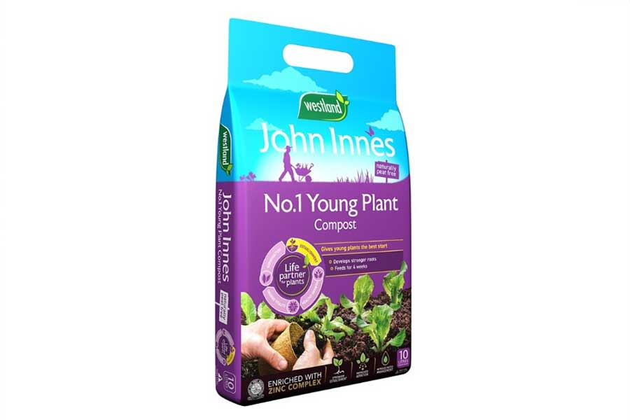 Peat free John Innes No1 is specially formulated for seeds and new plants